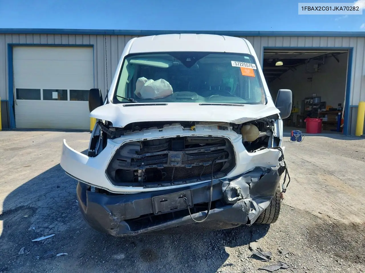 2018 Ford Transit T-350 VIN: 1FBAX2CG1JKA70282 Lot: 57225576