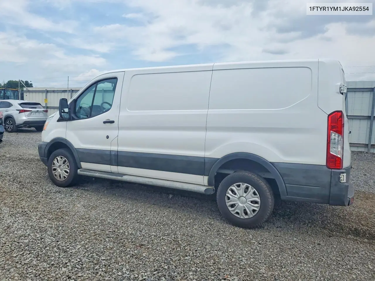 2018 Ford Transit T-250 VIN: 1FTYR1YM1JKA92554 Lot: 58971736