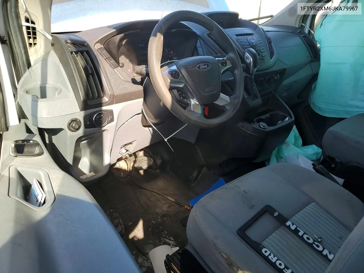 2018 Ford Transit T-250 VIN: 1FTYR2XM6JKA79967 Lot: 61305426