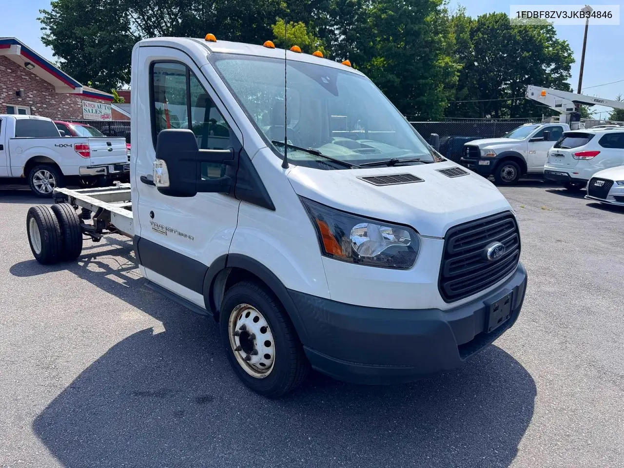 2018 Ford Transit T-350 Hd VIN: 1FDBF8ZV3JKB34846 Lot: 61631086