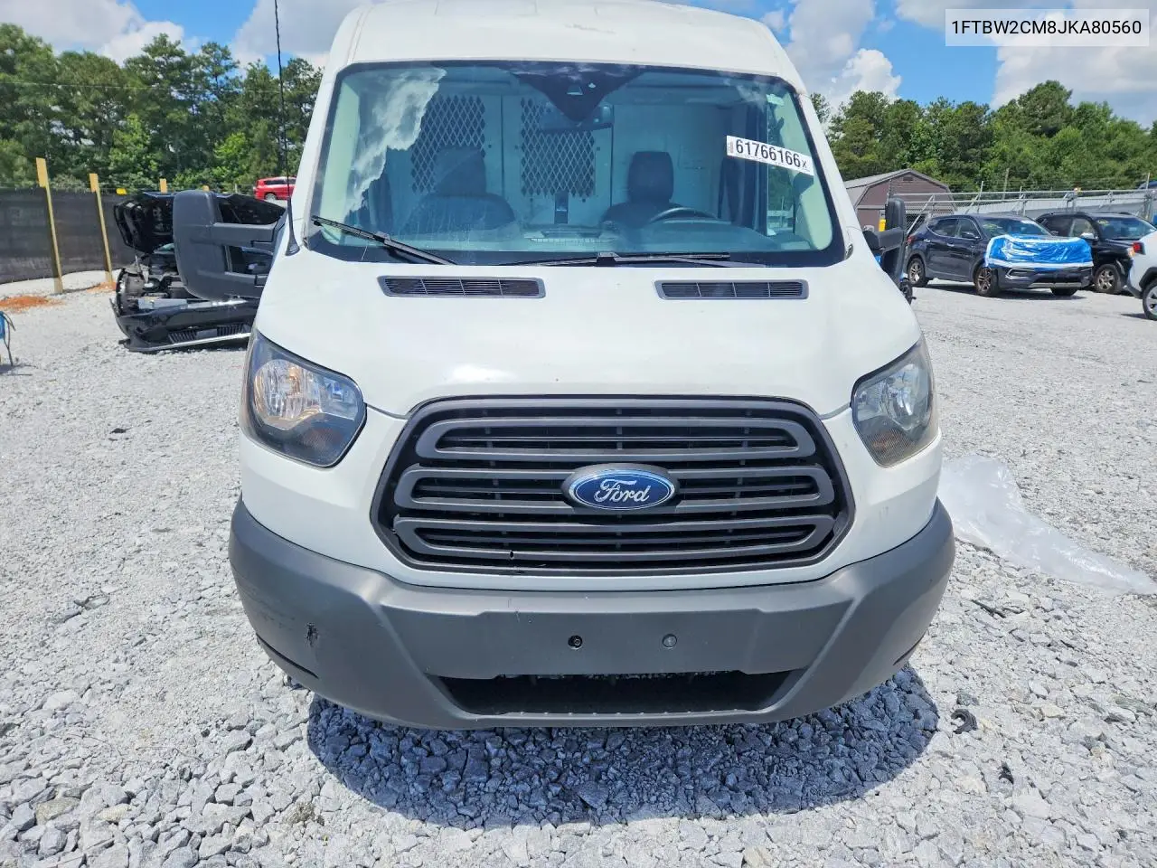 2018 Ford Transit T-350 VIN: 1FTBW2CM8JKA80560 Lot: 61766166