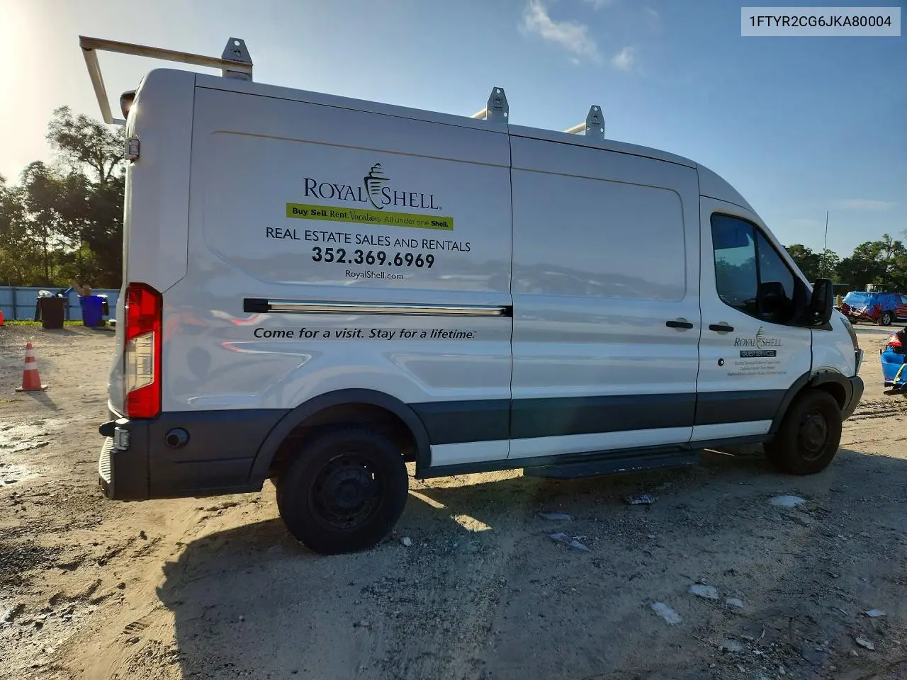 2018 Ford Transit T-250 VIN: 1FTYR2CG6JKA80004 Lot: 62065166