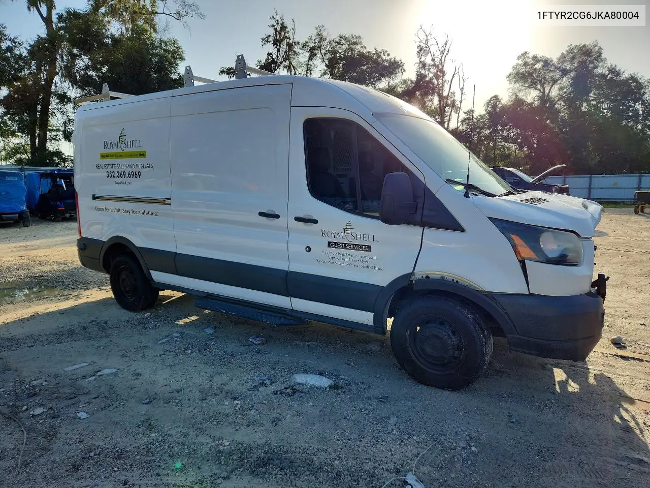 2018 Ford Transit T-250 VIN: 1FTYR2CG6JKA80004 Lot: 62065166