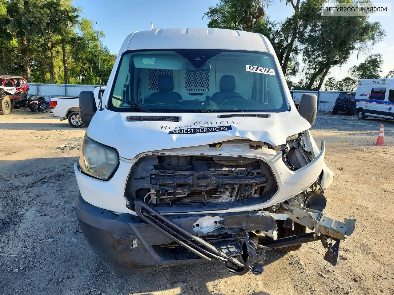 2018 Ford Transit T-250 VIN: 1FTYR2CG6JKA80004 Lot: 62065166