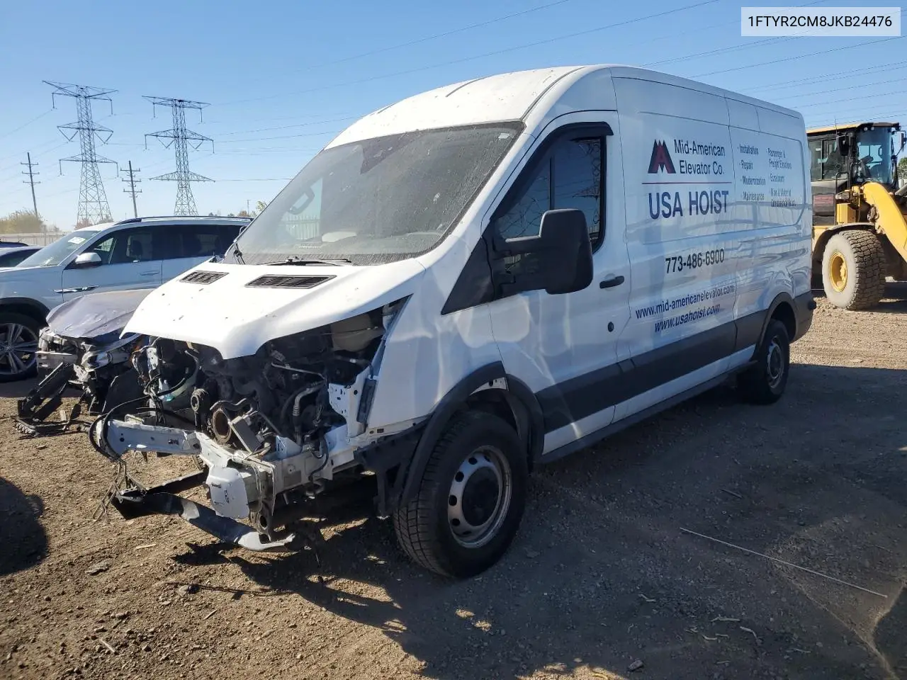 1FTYR2CM8JKB24476 2018 Ford Transit T-250