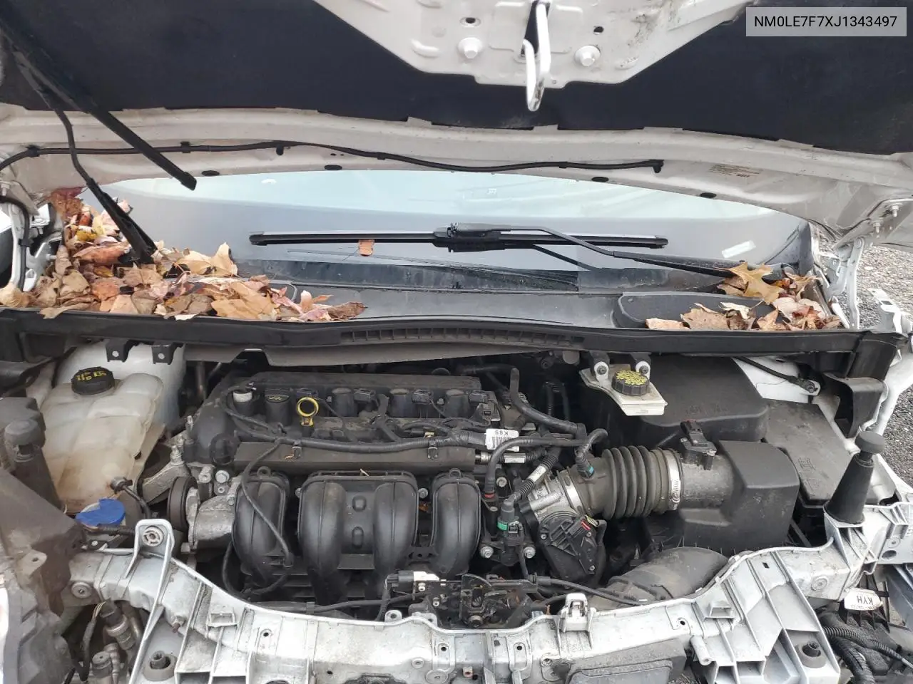 NM0LE7F7XJ1343497 2018 Ford Transit Connect Xlt