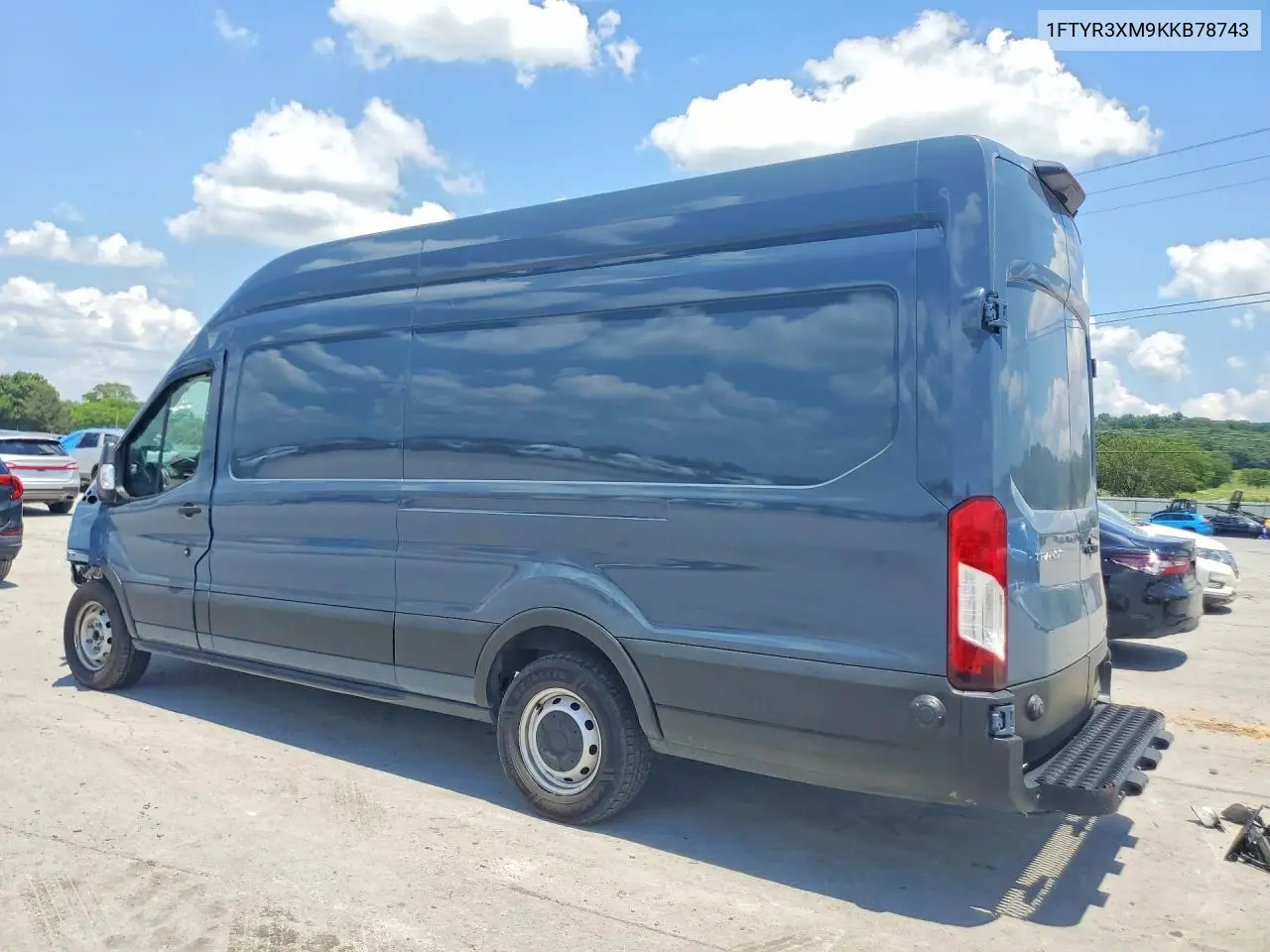 2019 Ford Transit 250 Delivery Van VIN: 1FTYR3XM9KKB78743 Lot: 54624306