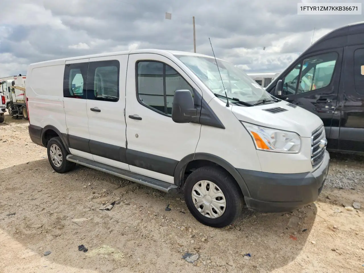 2019 Ford Transit T-250 VIN: 1FTYR1ZM7KKB36671 Lot: 56468266