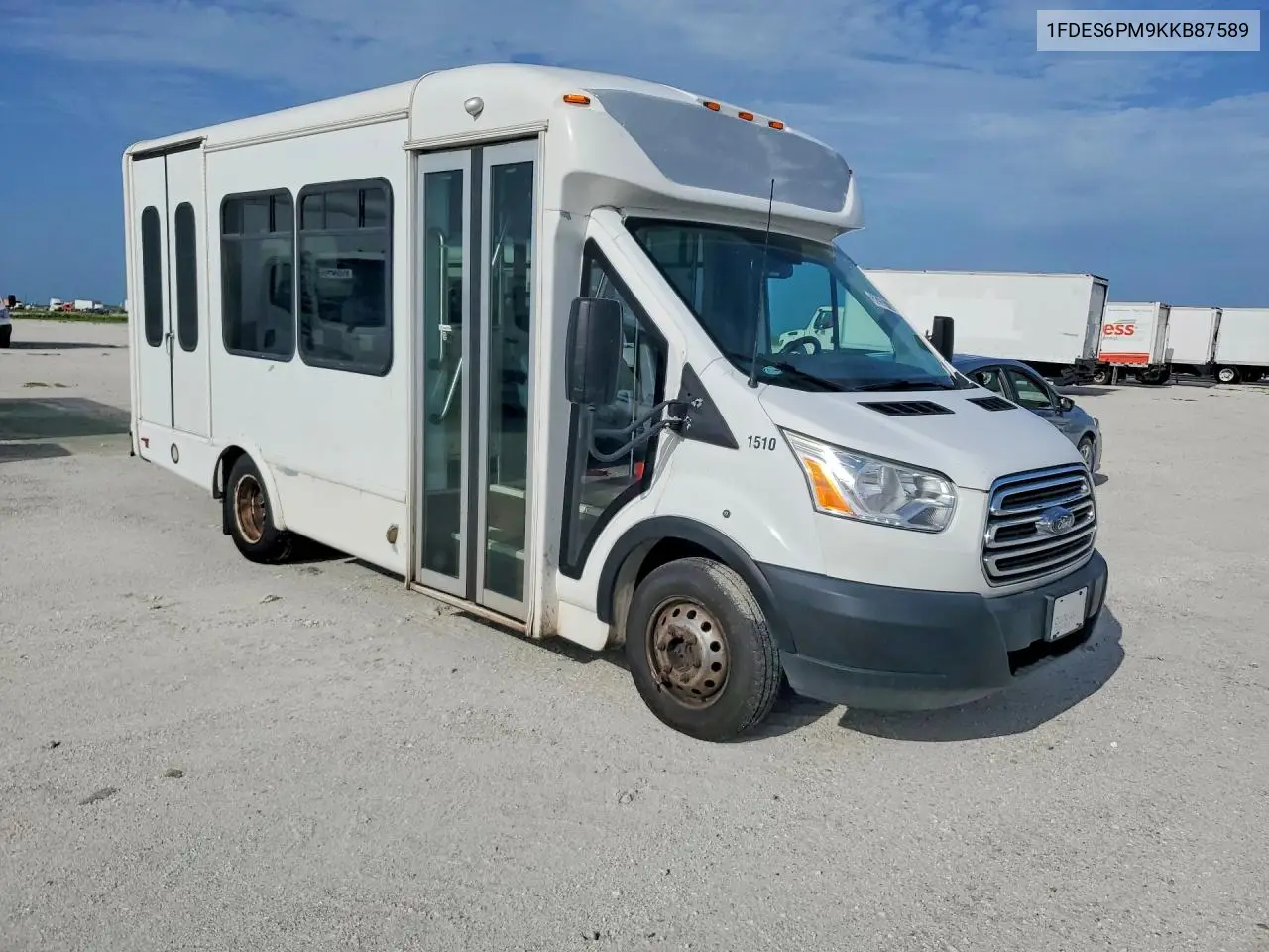 2019 Ford Transit T-350 Hd VIN: 1FDES6PM9KKB87589 Lot: 58288776