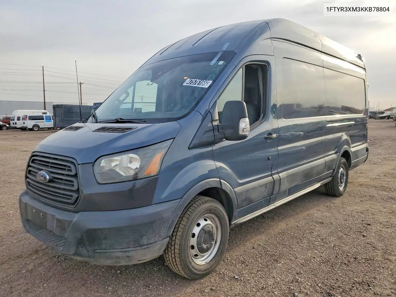 2019 Ford Transit 250 Delivery Van VIN: 1FTYR3XM3KKB78804 Lot: 59007876