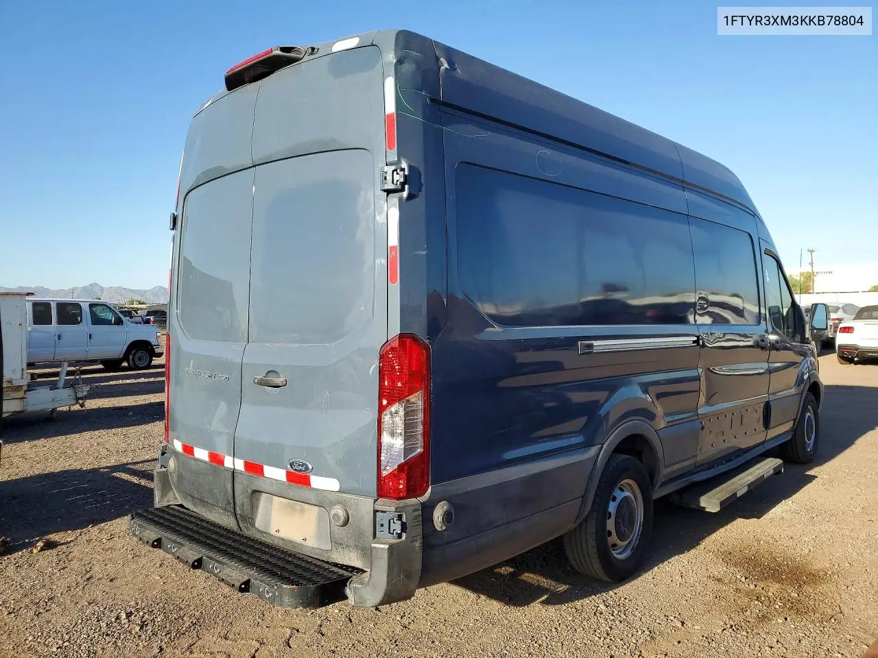 2019 Ford Transit 250 Delivery Van VIN: 1FTYR3XM3KKB78804 Lot: 59007876