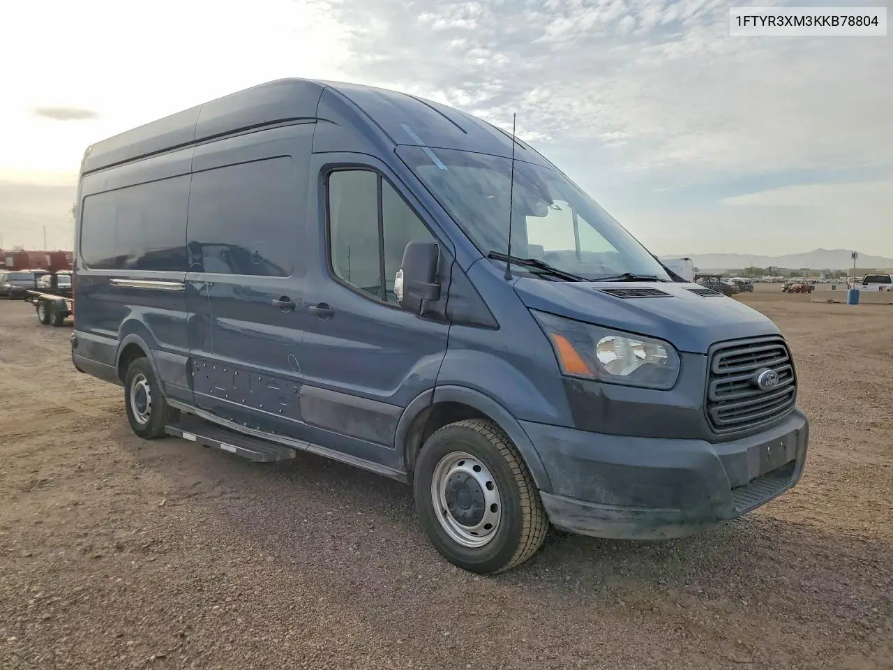 2019 Ford Transit 250 Delivery Van VIN: 1FTYR3XM3KKB78804 Lot: 59007876