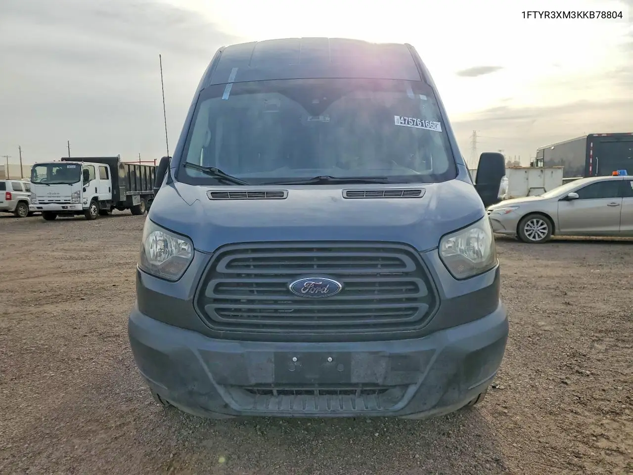 2019 Ford Transit 250 Delivery Van VIN: 1FTYR3XM3KKB78804 Lot: 59007876