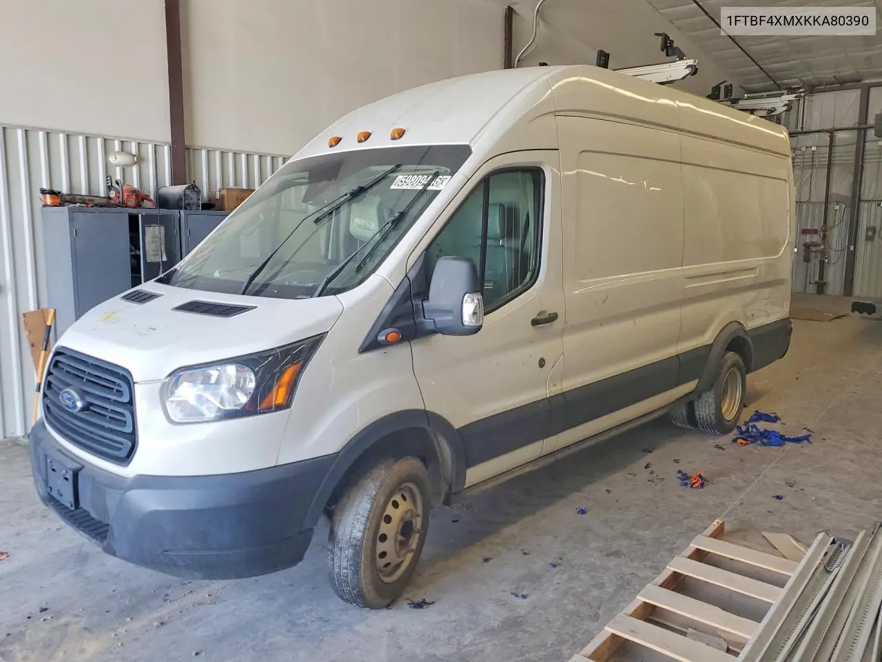2019 Ford Transit T-350 Hd VIN: 1FTBF4XMXKKA80390 Lot: 59809446