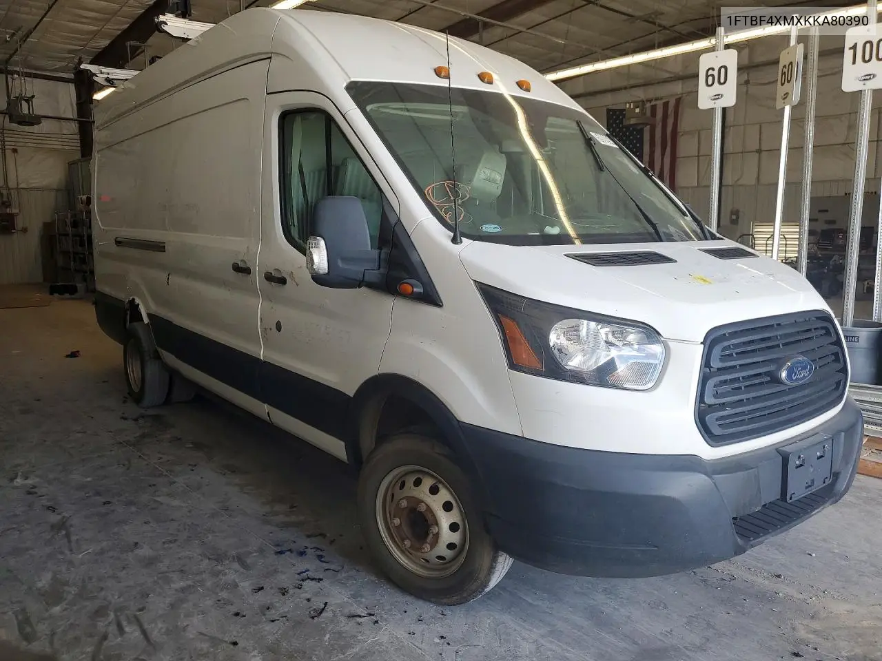 2019 Ford Transit T-350 Hd VIN: 1FTBF4XMXKKA80390 Lot: 59809446