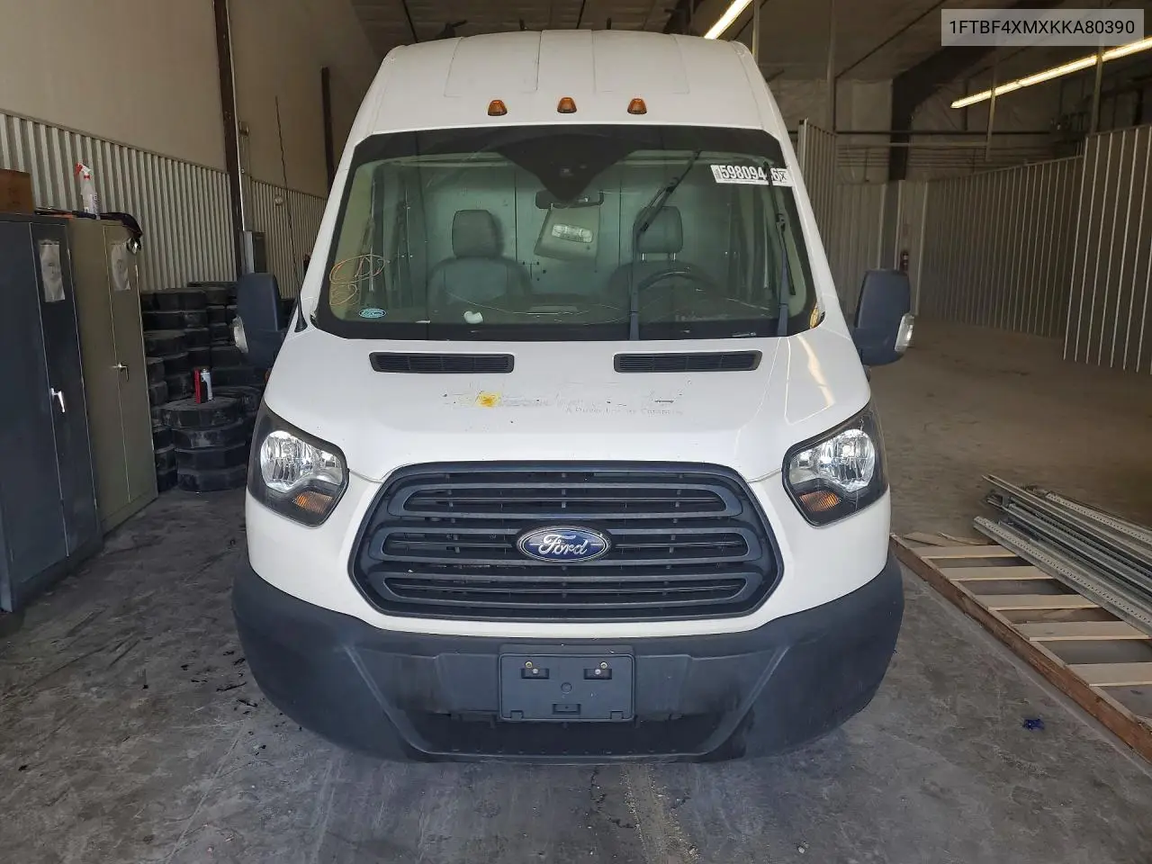 2019 Ford Transit T-350 Hd VIN: 1FTBF4XMXKKA80390 Lot: 59809446
