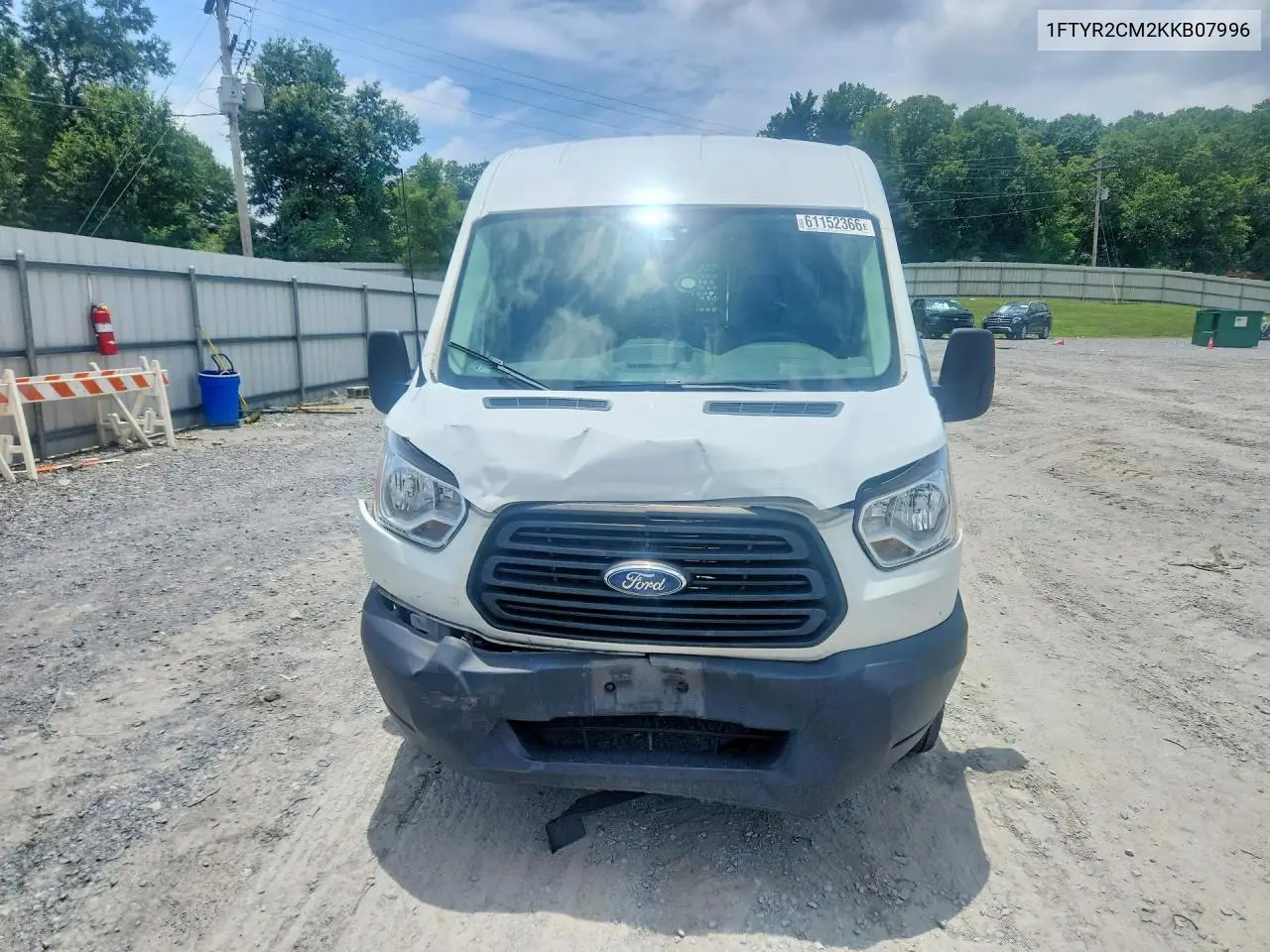 2019 Ford Transit T-250 VIN: 1FTYR2CM2KKB07996 Lot: 61152366