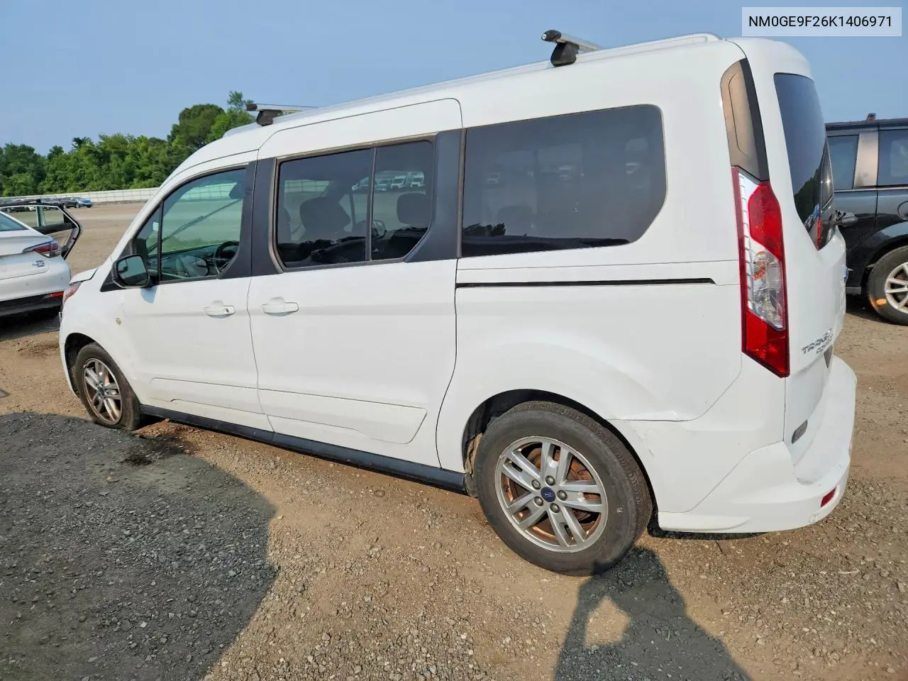 2019 Ford Transit Connect Xlt VIN: NM0GE9F26K1406971 Lot: 61170486