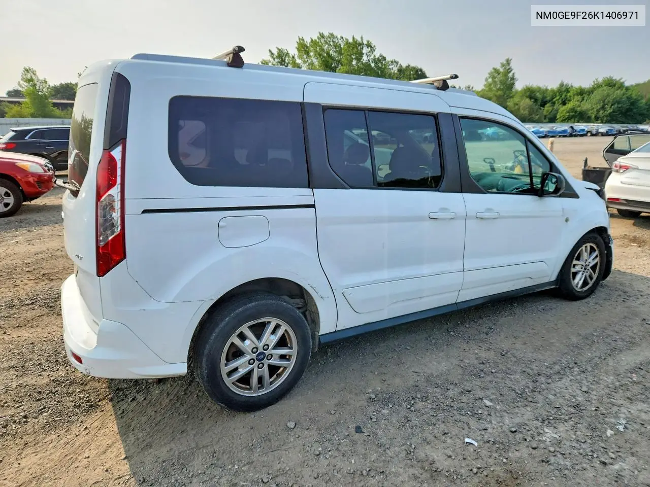 2019 Ford Transit Connect Xlt VIN: NM0GE9F26K1406971 Lot: 61170486