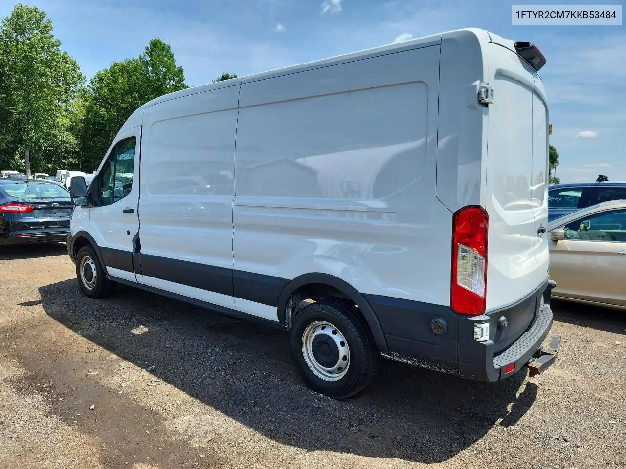 2019 Ford Transit T-250 VIN: 1FTYR2CM7KKB53484 Lot: 61669956