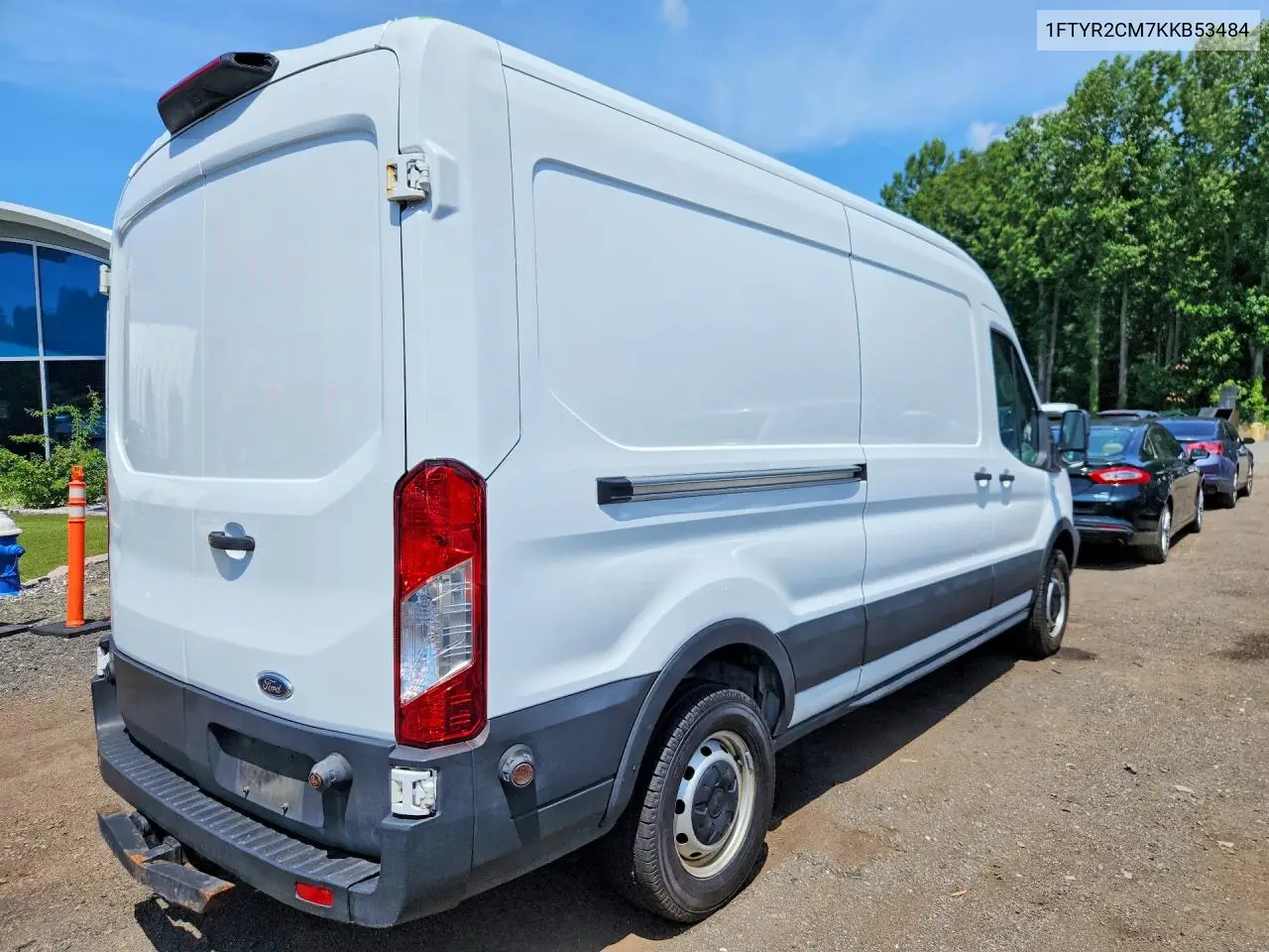 2019 Ford Transit T-250 VIN: 1FTYR2CM7KKB53484 Lot: 61669956