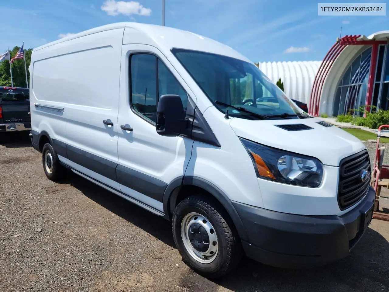 2019 Ford Transit T-250 VIN: 1FTYR2CM7KKB53484 Lot: 61669956