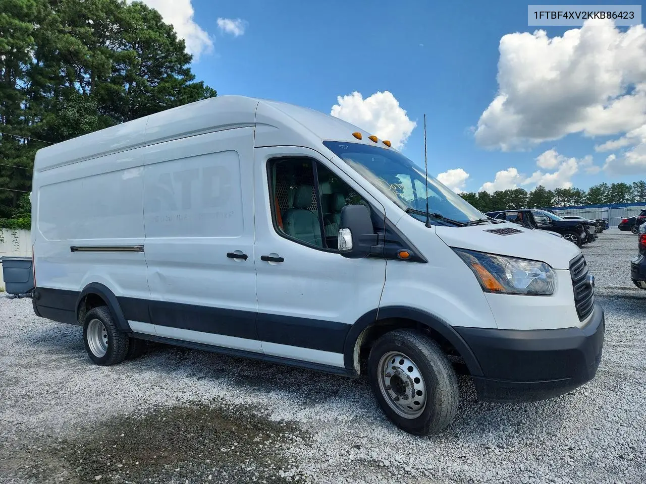 2019 Ford Transit T-350 Hd VIN: 1FTBF4XV2KKB86423 Lot: 61860316