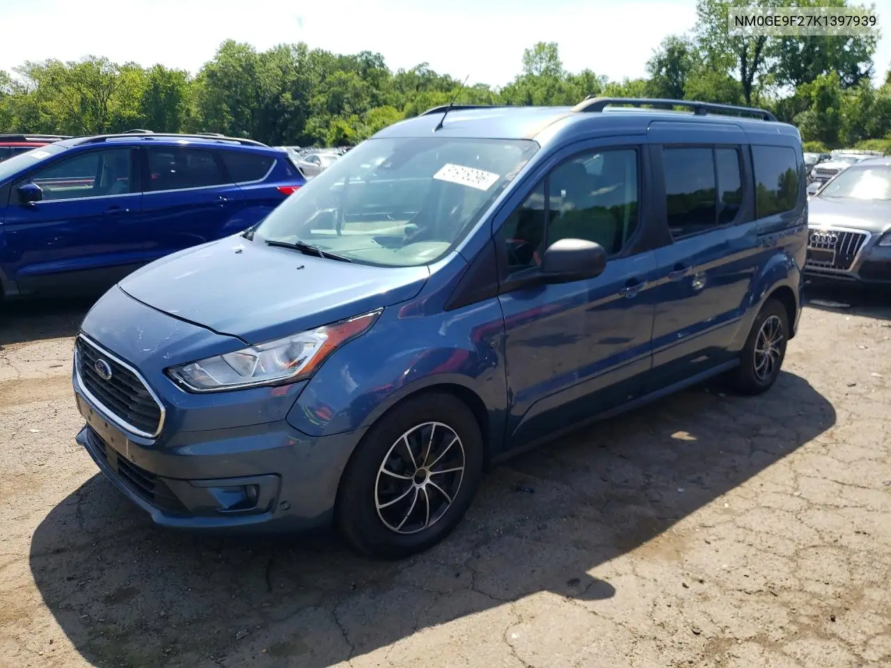 2019 Ford Transit Connect Xlt VIN: NM0GE9F27K1397939 Lot: 61918296