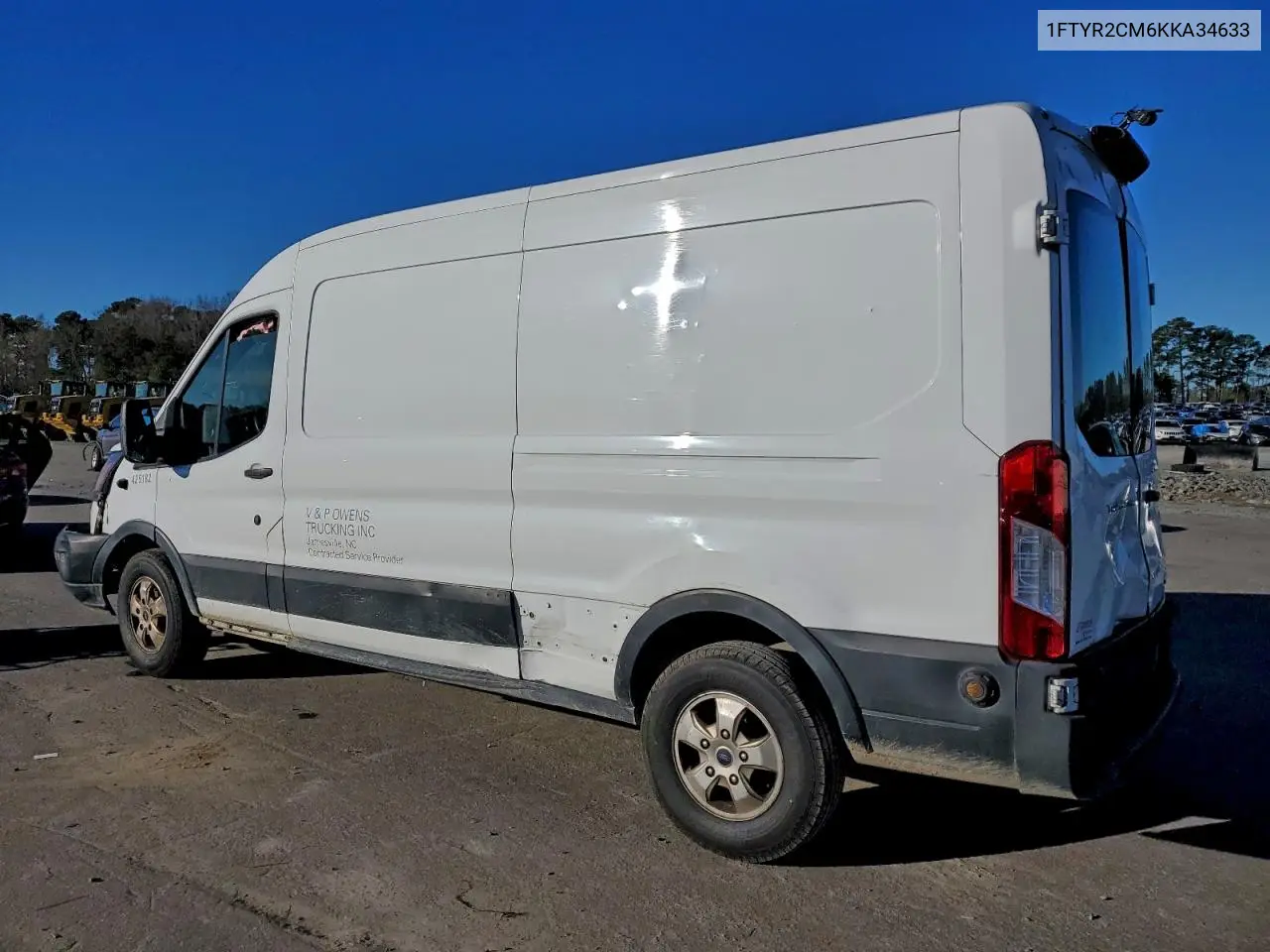 1FTYR2CM6KKA34633 2019 Ford Transit T- - Delivery Van