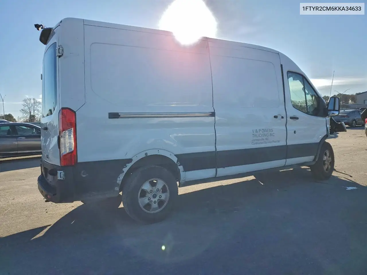 1FTYR2CM6KKA34633 2019 Ford Transit T- - Delivery Van