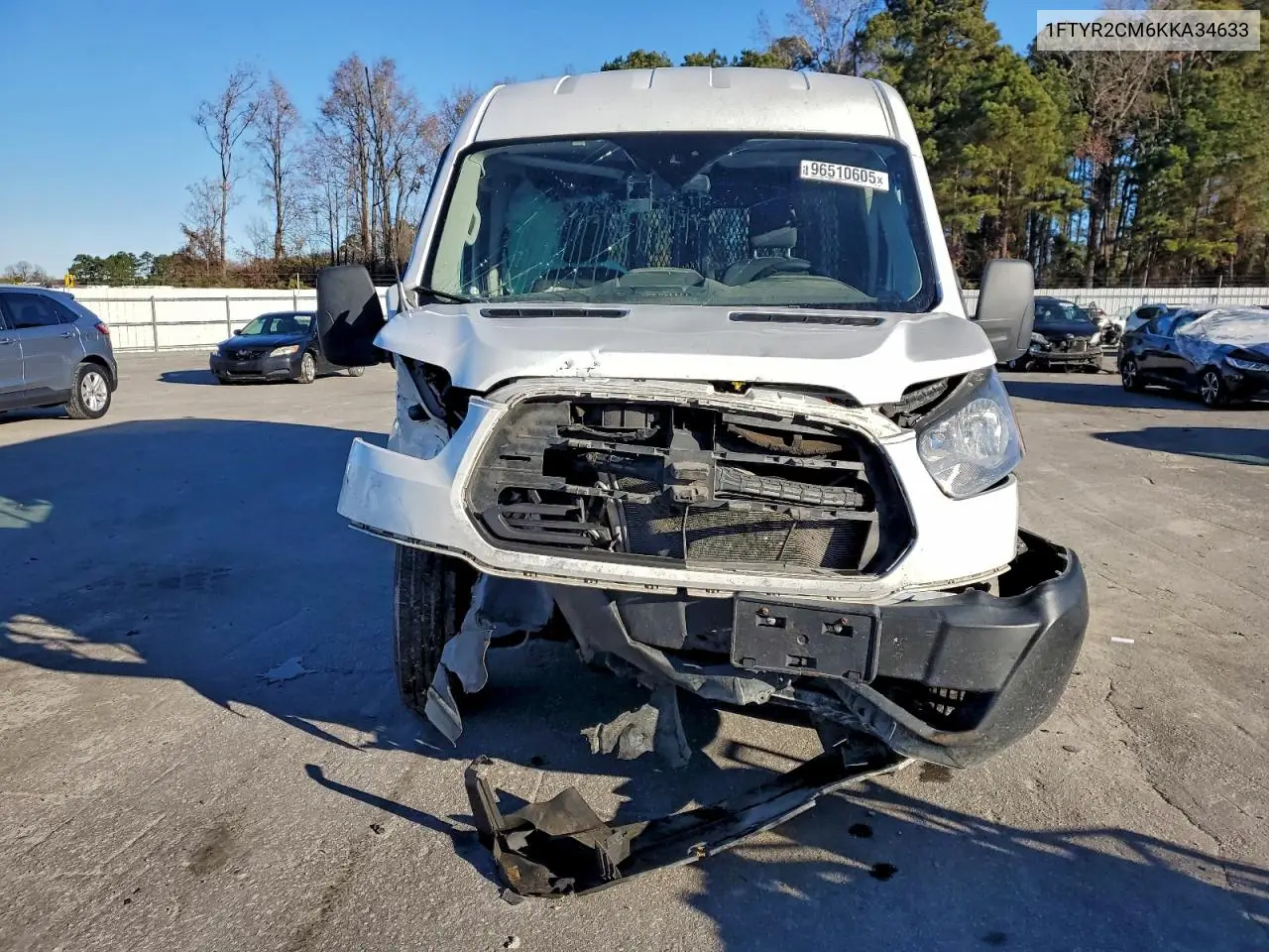 1FTYR2CM6KKA34633 2019 Ford Transit T- - Delivery Van
