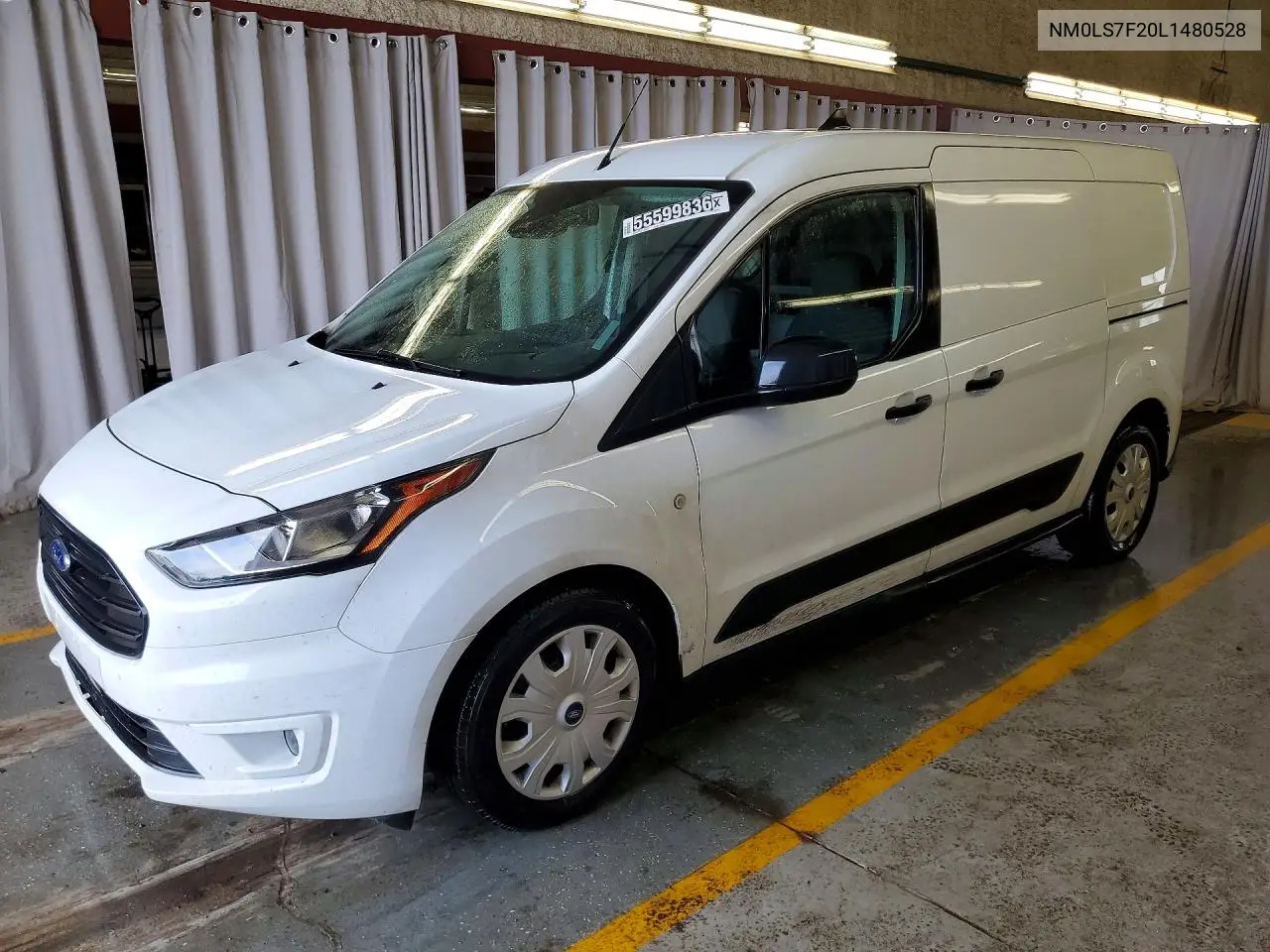 2020 Ford Transit Connect Xlt VIN: NM0LS7F20L1480528 Lot: 55599836