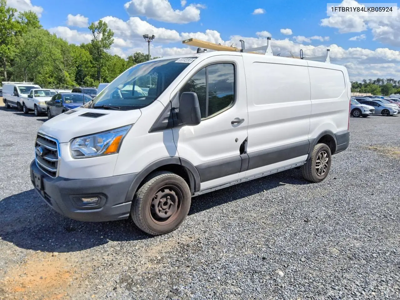 2020 Ford Transit T-250 VIN: 1FTBR1Y84LKB05924 Lot: 55604836