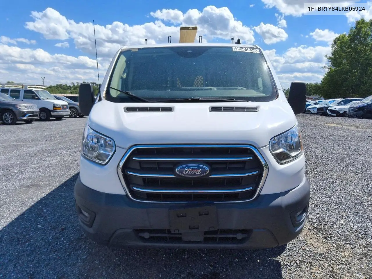 2020 Ford Transit T-250 VIN: 1FTBR1Y84LKB05924 Lot: 55604836