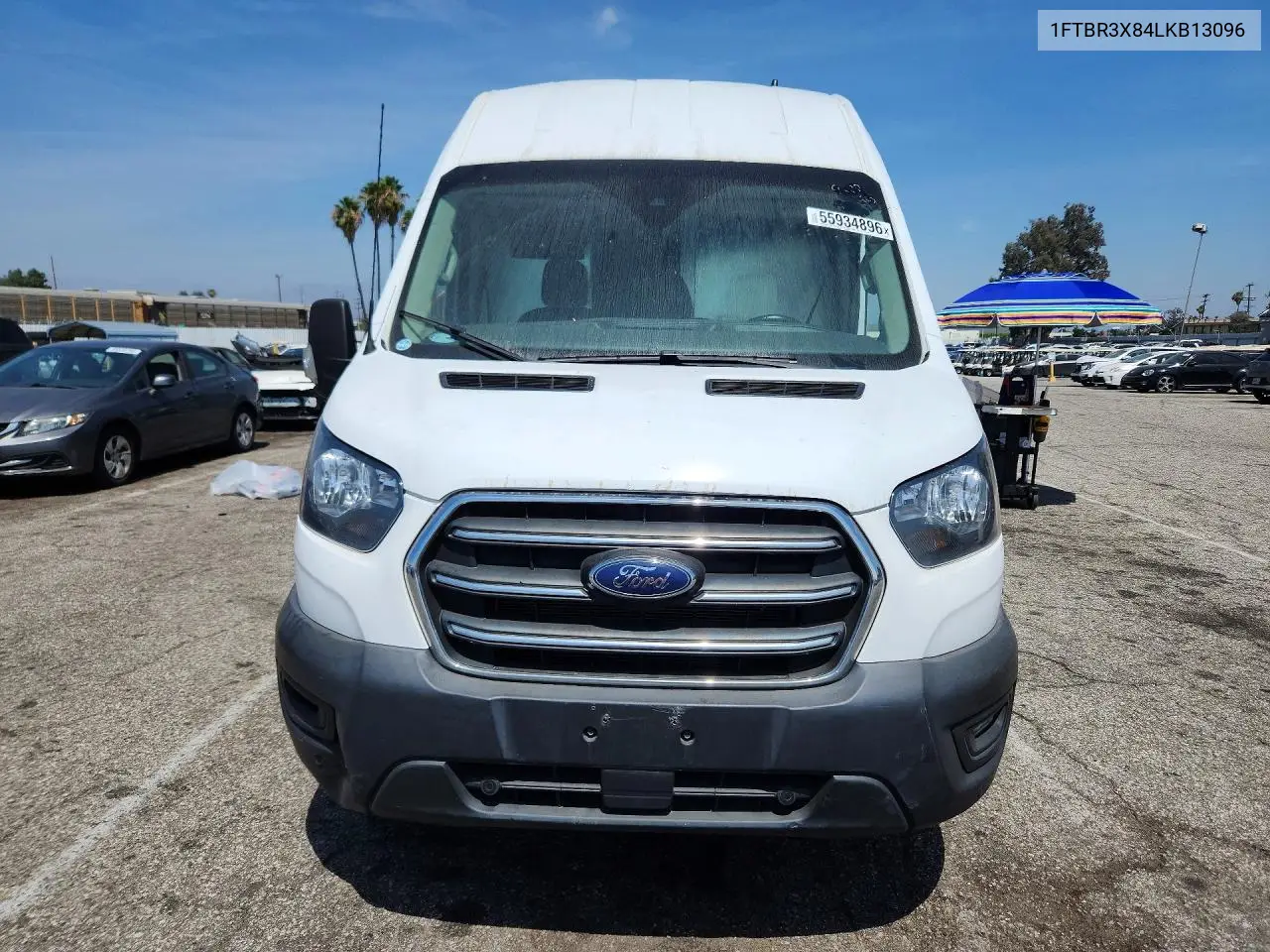 2020 Ford Transit 250 Delivery Van VIN: 1FTBR3X84LKB13096 Lot: 55934896