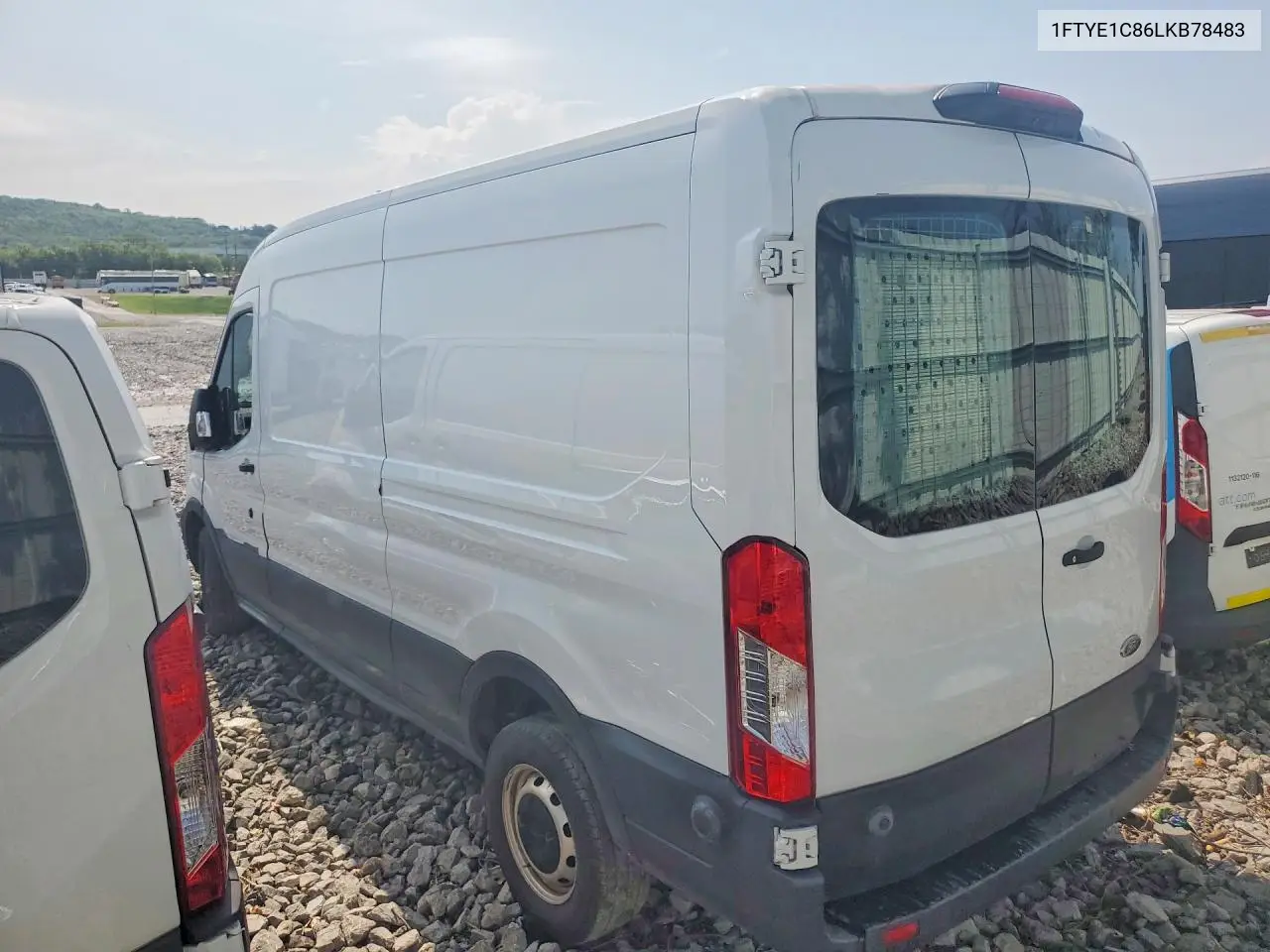 2020 Ford Transit 150 Delivery Van VIN: 1FTYE1C86LKB78483 Lot: 57439146