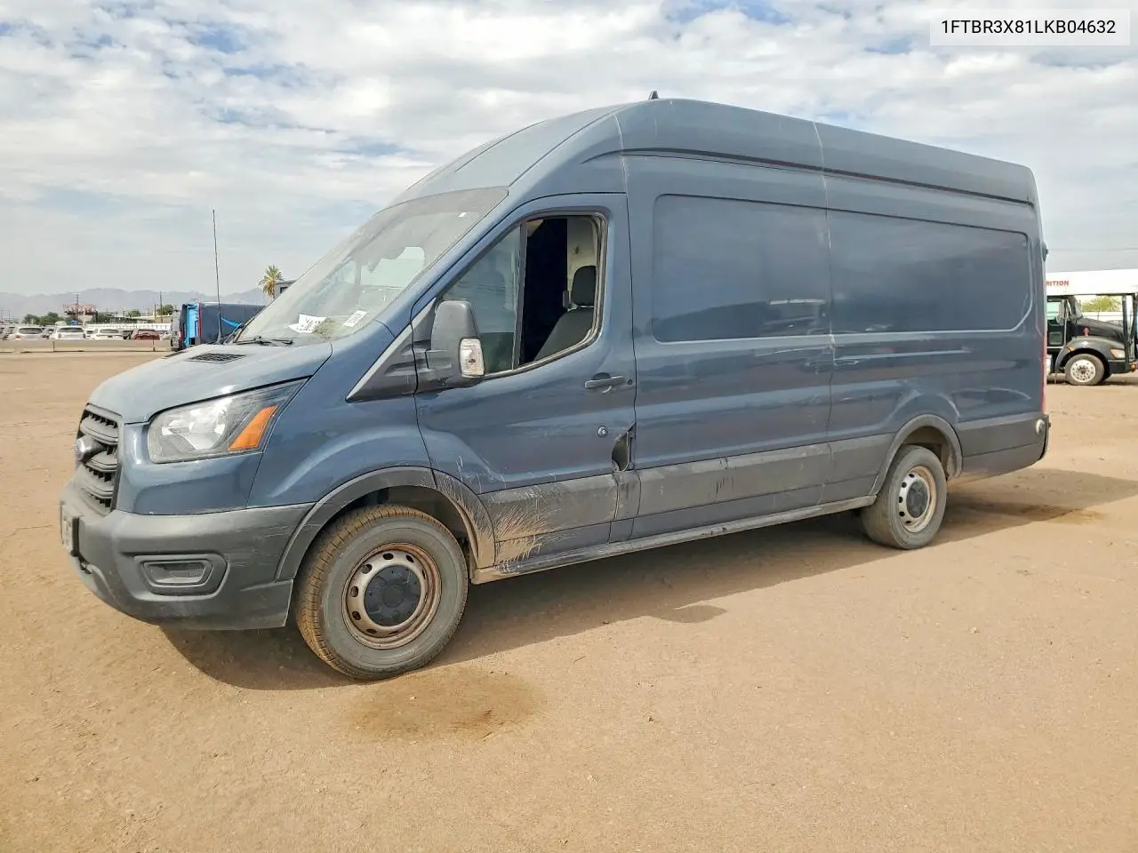 2020 Ford Transit 250 Delivery Van VIN: 1FTBR3X81LKB04632 Lot: 58766386