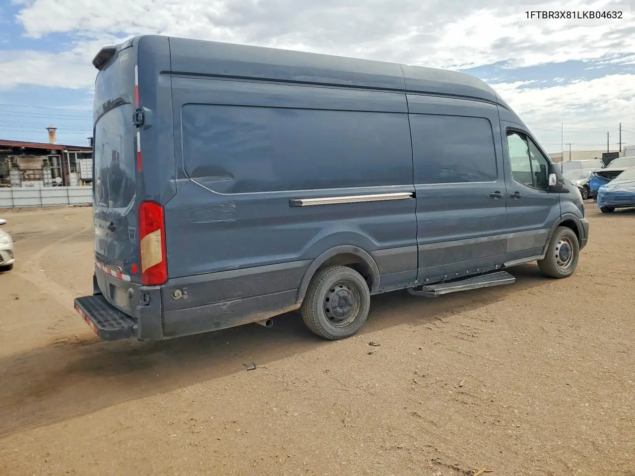 2020 Ford Transit 250 Delivery Van VIN: 1FTBR3X81LKB04632 Lot: 58766386