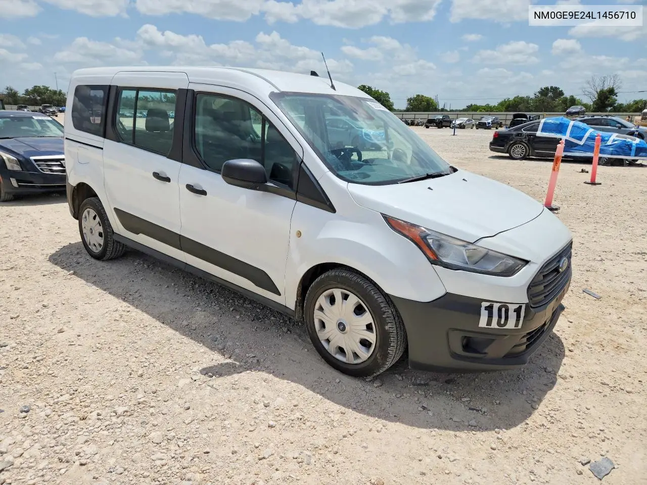 2020 Ford Transit Connect Xl VIN: NM0GE9E24L1456710 Lot: 58894826