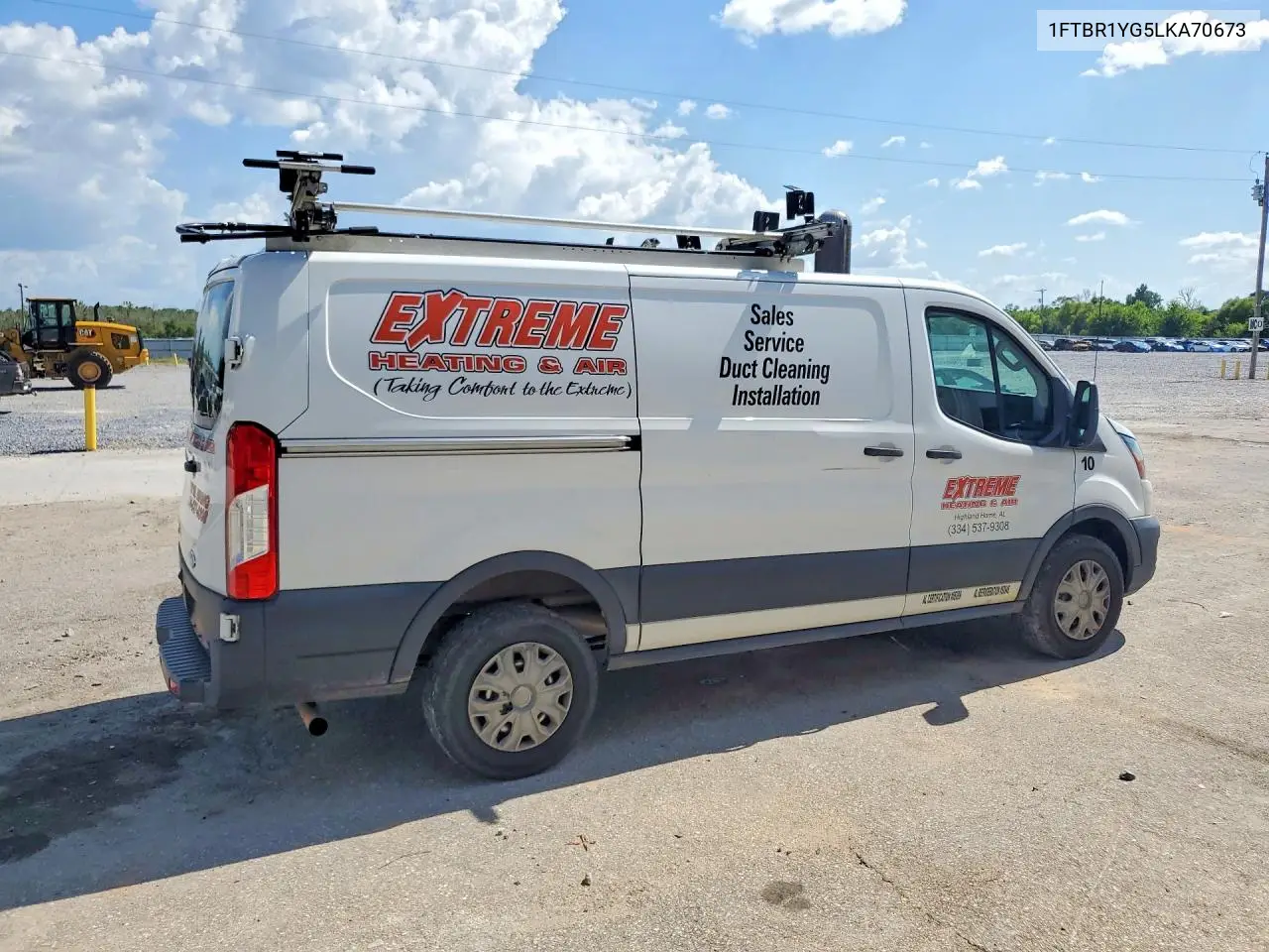2020 Ford Transit T-250 VIN: 1FTBR1YG5LKA70673 Lot: 59241276