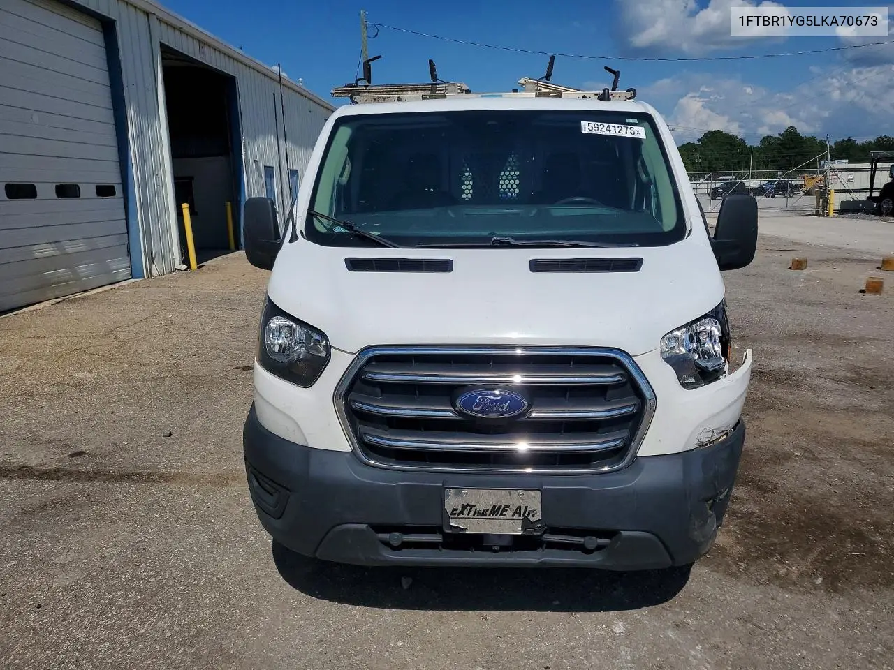 2020 Ford Transit T-250 VIN: 1FTBR1YG5LKA70673 Lot: 59241276