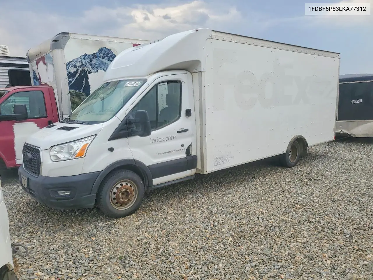2020 Ford Transit T-350 Hd VIN: 1FDBF6P83LKA77312 Lot: 59344716