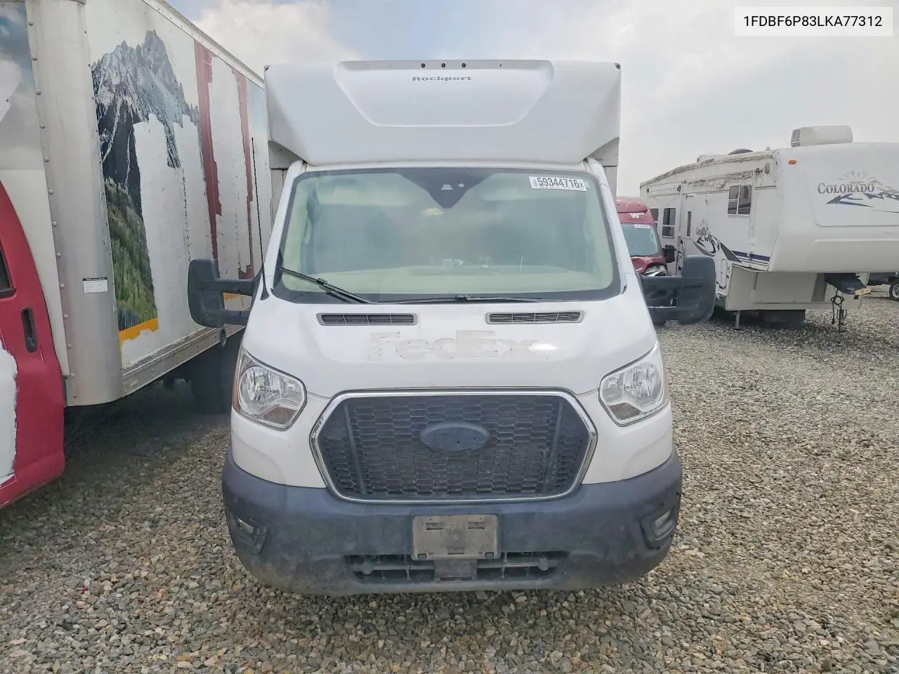 2020 Ford Transit T-350 Hd VIN: 1FDBF6P83LKA77312 Lot: 59344716