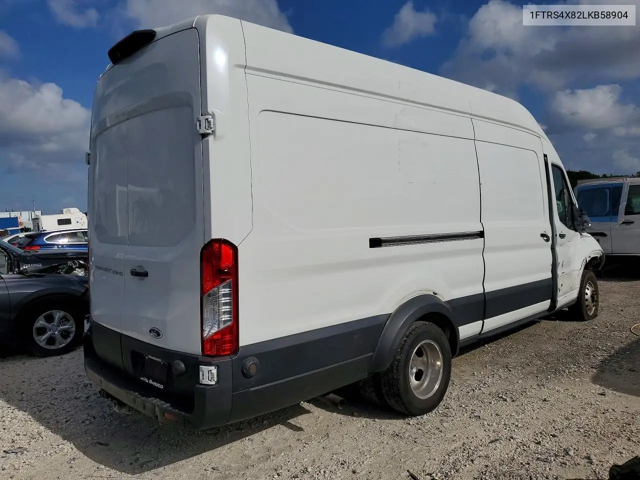 2020 Ford Transit T-350 Hd VIN: 1FTRS4X82LKB58904 Lot: 60289856