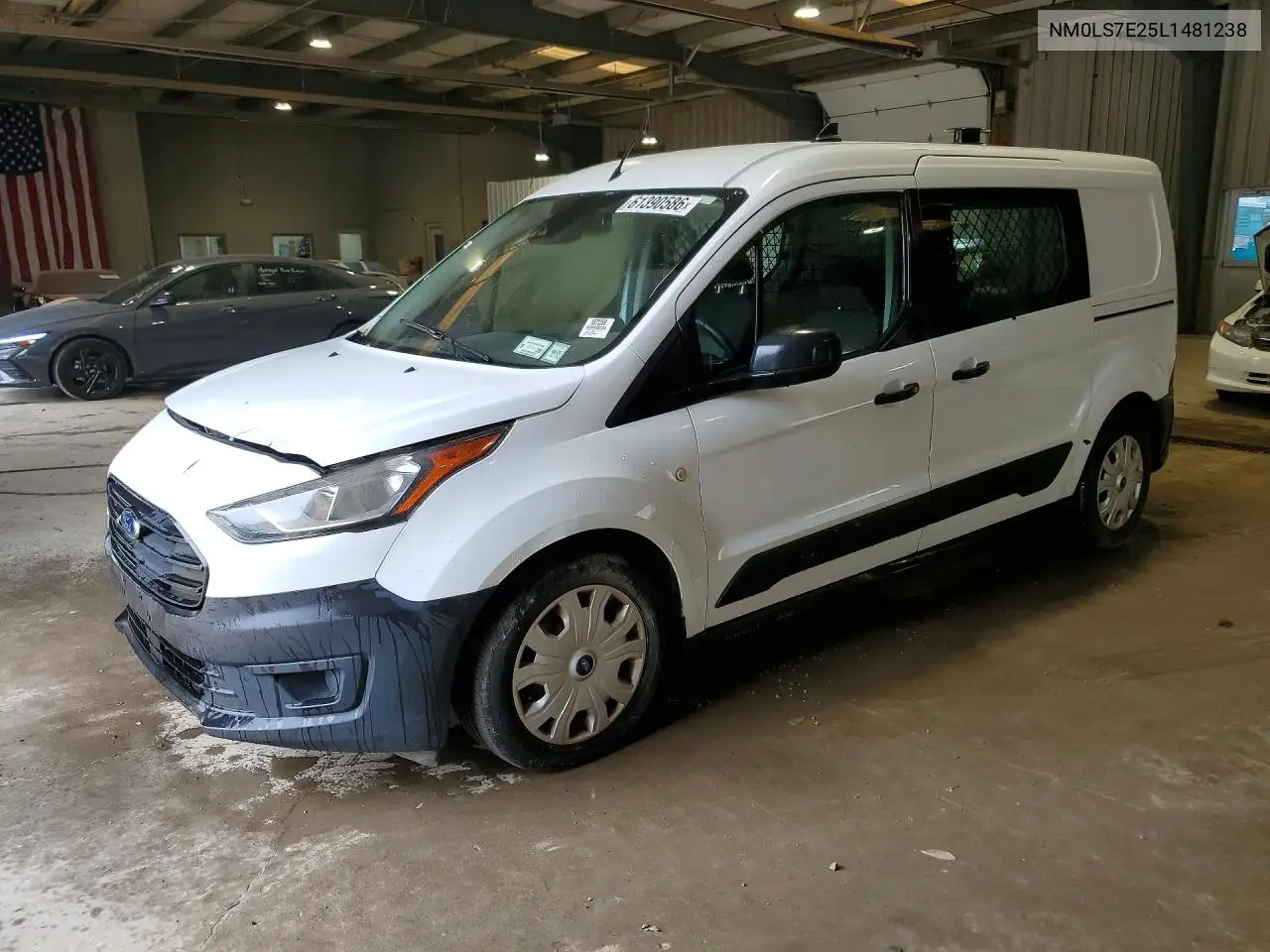 2020 Ford Transit Connect Xl VIN: NM0LS7E25L1481238 Lot: 61390586