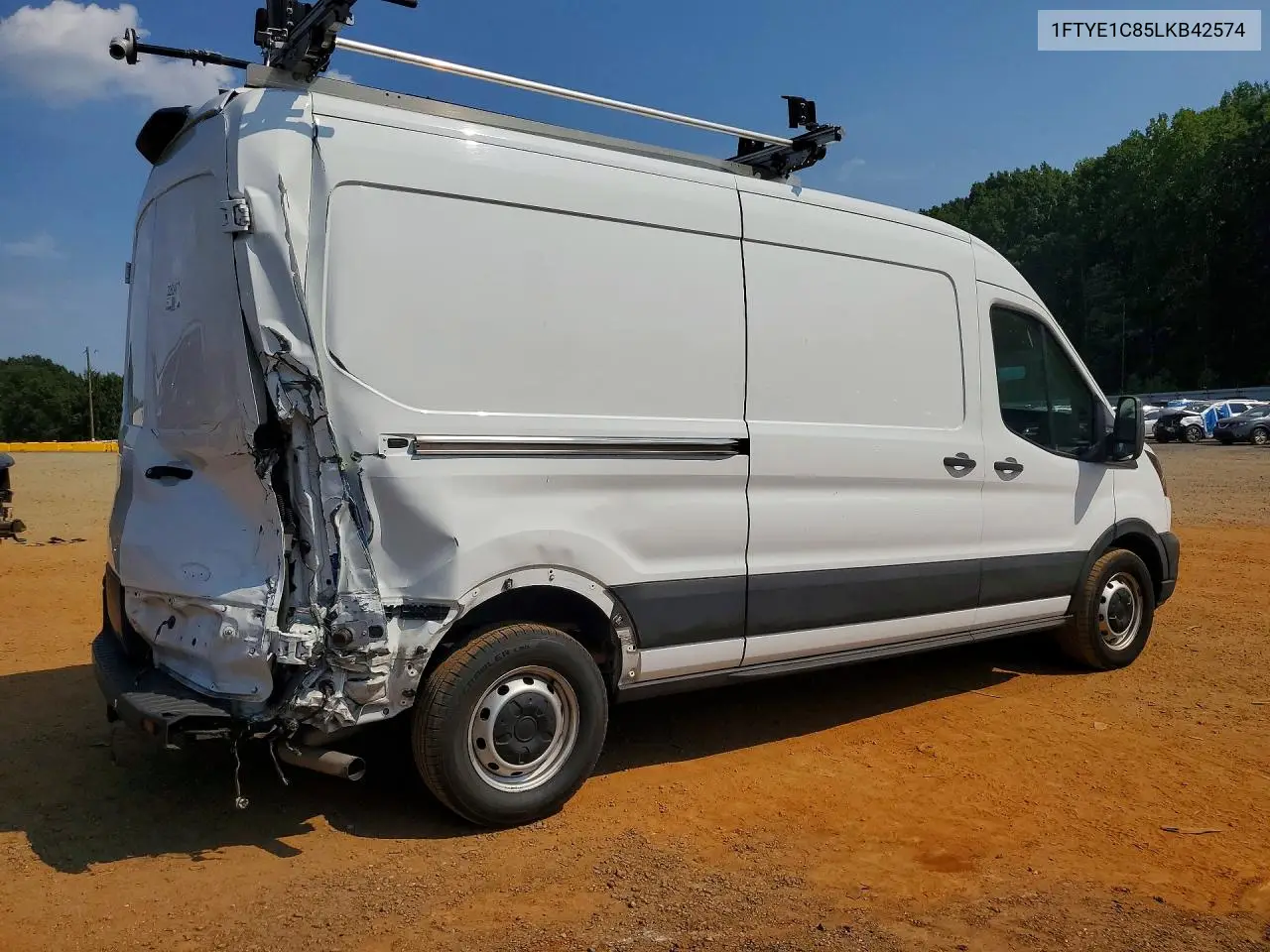2020 Ford Transit T-150 VIN: 1FTYE1C85LKB42574 Lot: 61466946