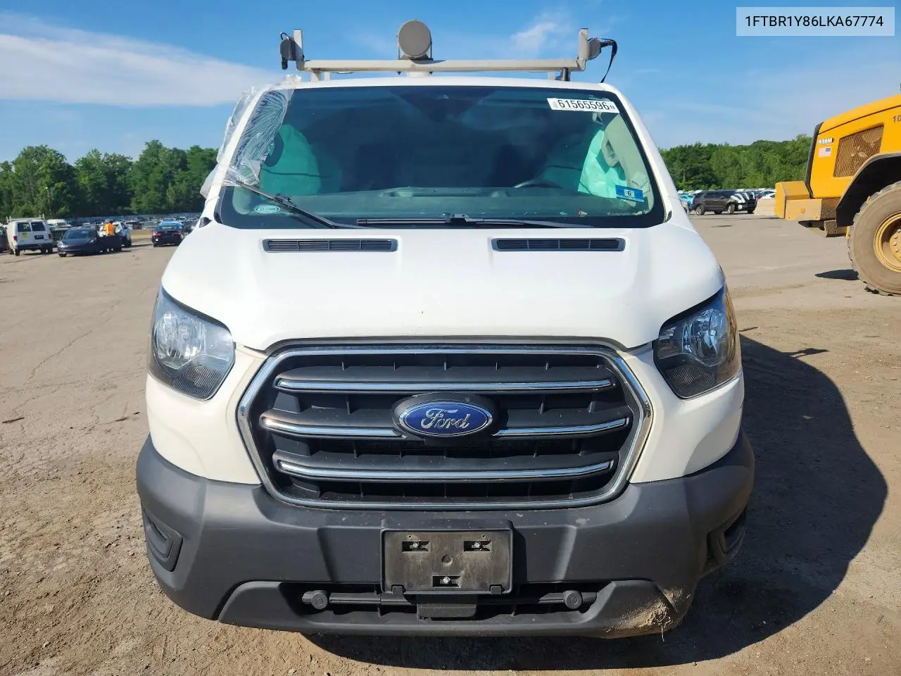 2020 Ford Transit T-250 VIN: 1FTBR1Y86LKA67774 Lot: 61565596