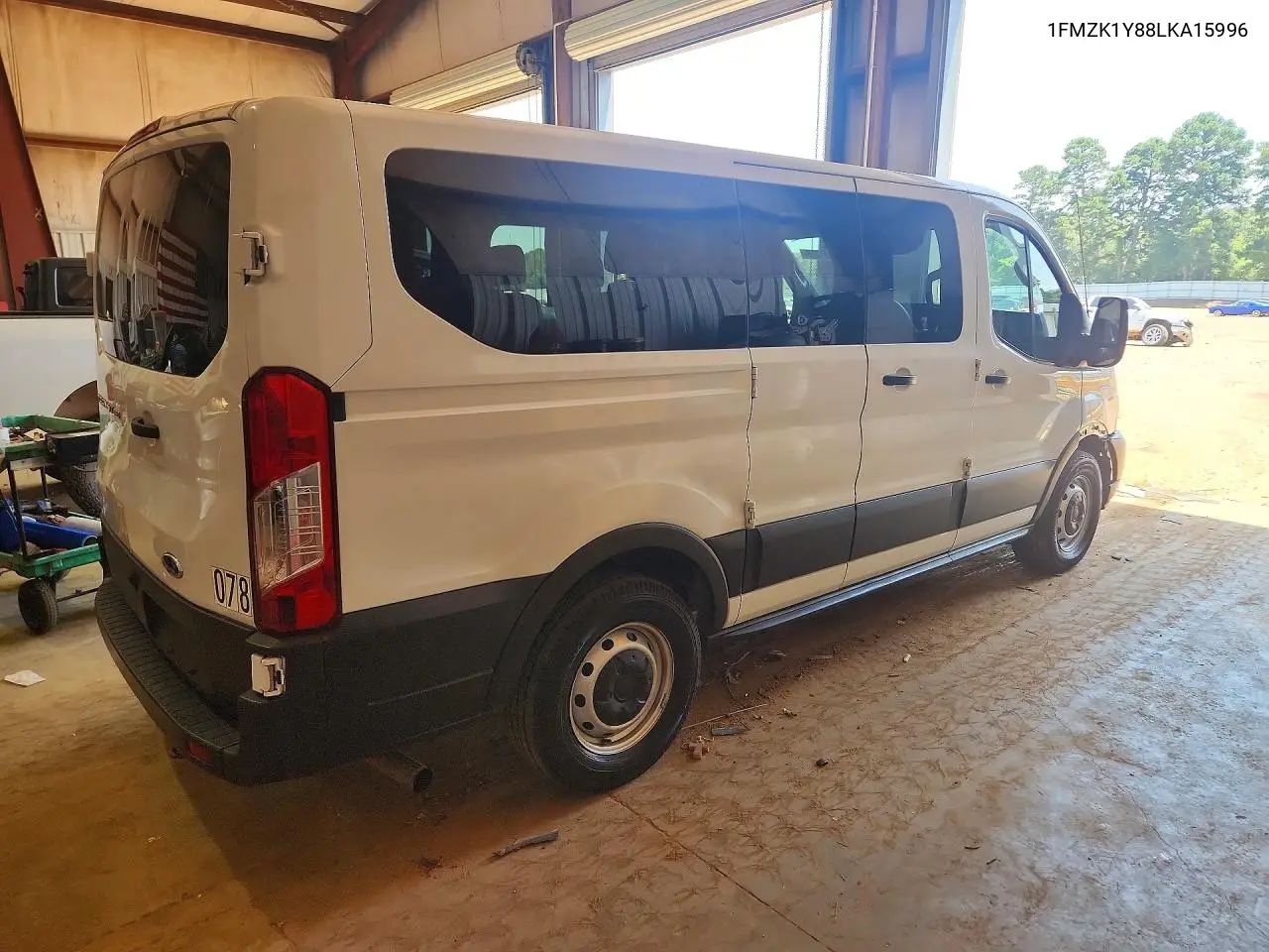 2020 Ford Transit T-150 VIN: 1FMZK1Y88LKA15996 Lot: 61997326