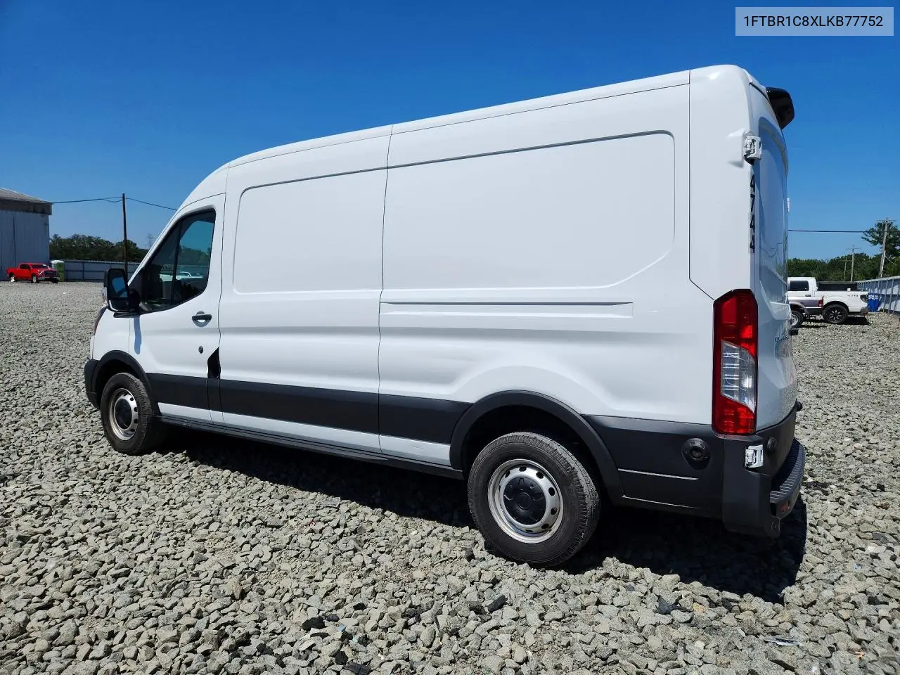 2020 Ford Transit T-250 VIN: 1FTBR1C8XLKB77752 Lot: 62063226