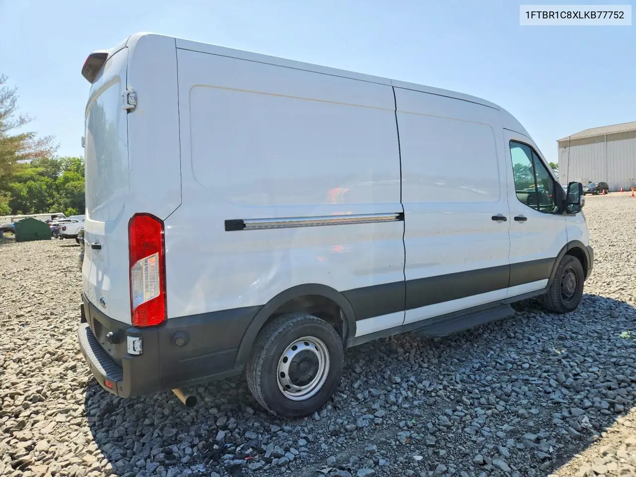 2020 Ford Transit T-250 VIN: 1FTBR1C8XLKB77752 Lot: 62063226
